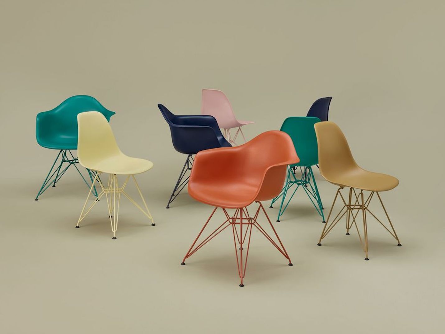 家具・インテリアHerman Miller ハーマンミラー イームズ アームシェルチェア