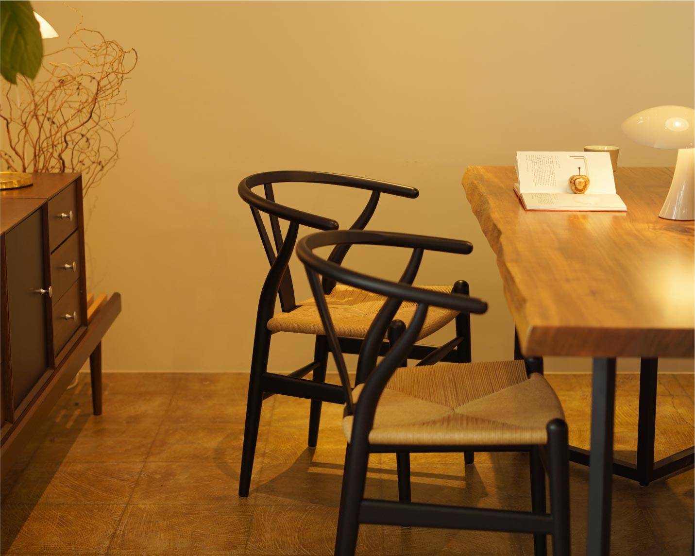 CARL HANSEN & SON （カール・ハンセン＆サン）CH24(Yチェア）ビーチ ソフトマットブラック