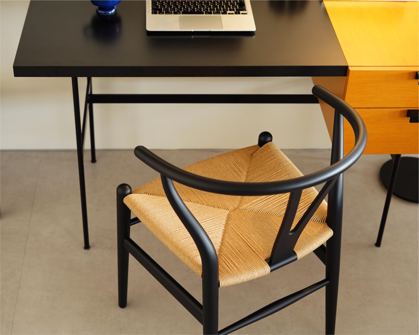 CARL HANSEN & SON (カール・ハンセン&サン)CH24(Yチェア)ビーチ ソフトマットブラック