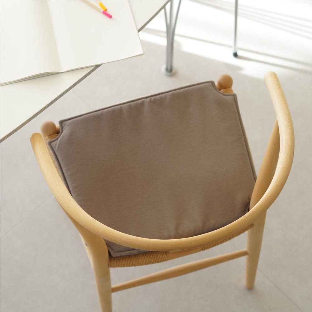 vanillaオリジナル　CH24（Yチェア）専用 撥水ファブリック シートクッション