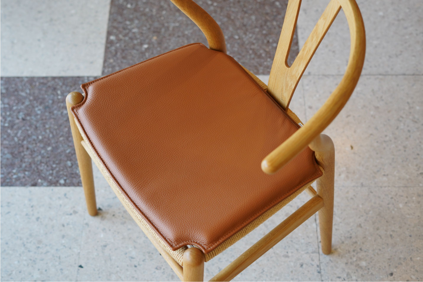 CH24（Yチェア）専用 レザークッション CARL HANSEN & SON（カール