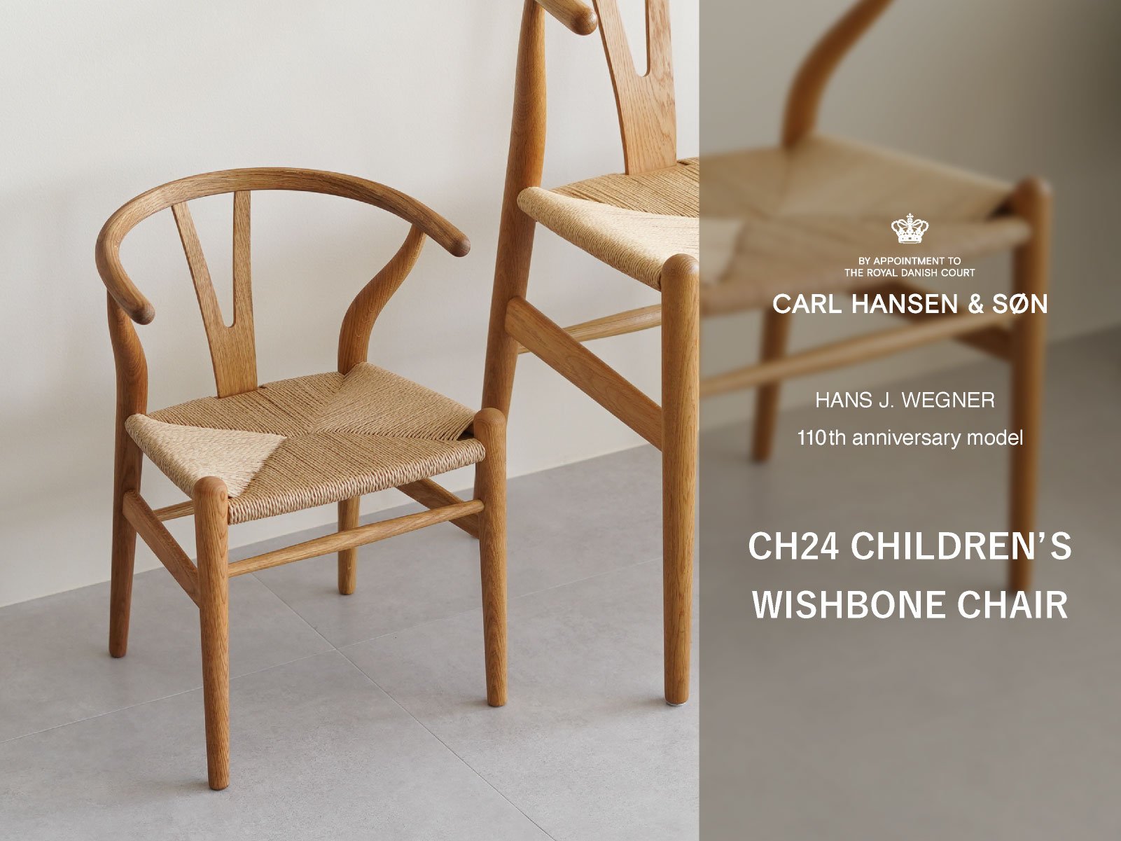 CARL HANSEN & SON（カール・ハンセン＆サン） CH24 Yチェア CHILDREN'S WISHBONE CHAIR