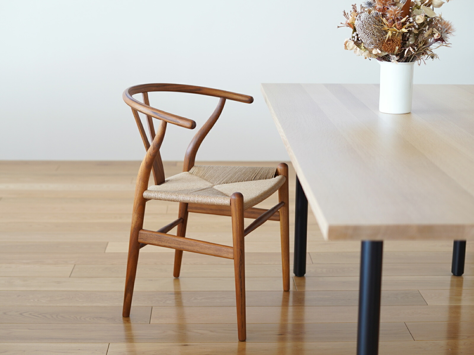 CH24（Yチェア） チーク/オイルフィニッシュ 座面高45cm CARL HANSEN 