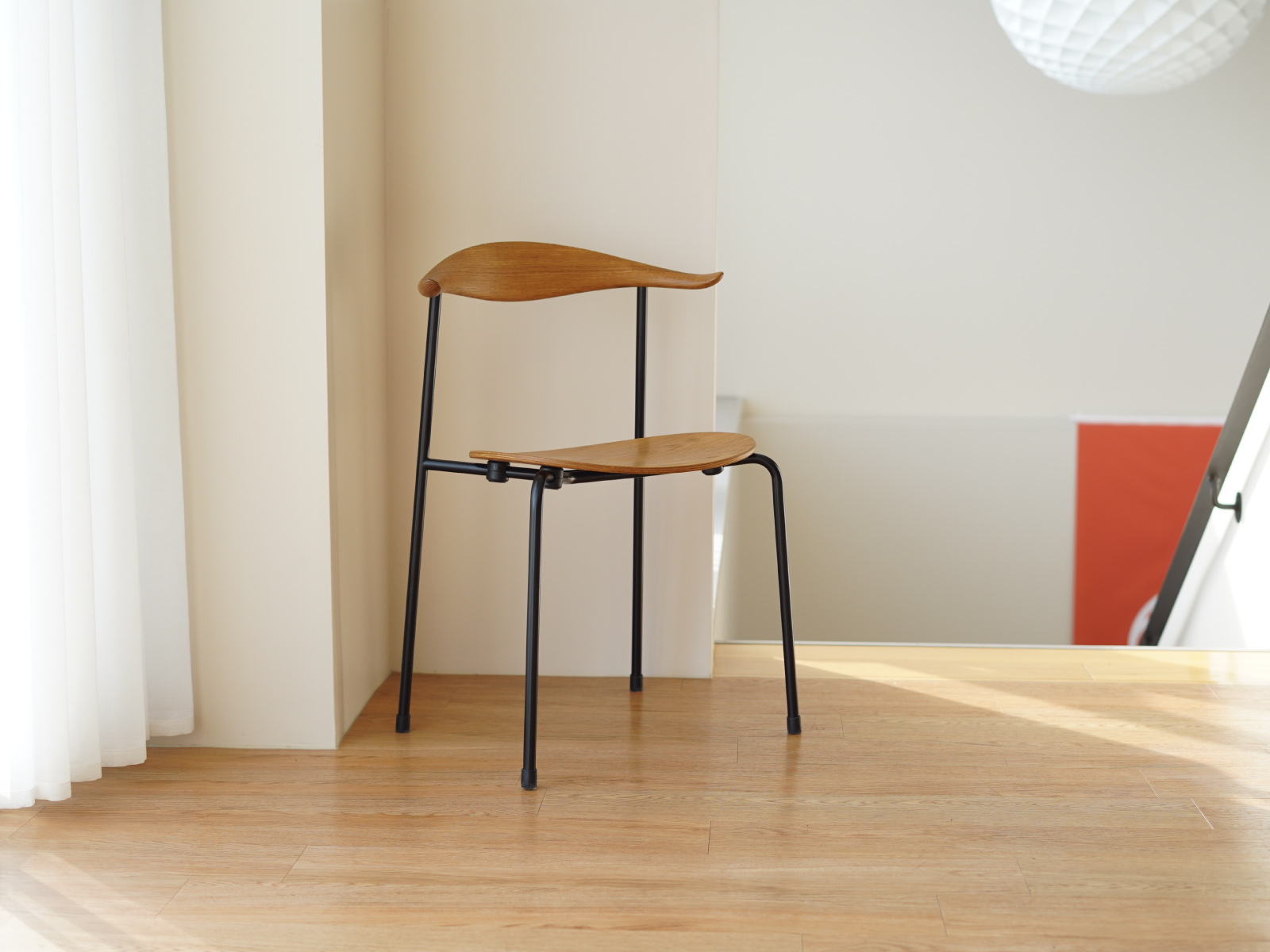 CH88T オーク オイルフィニッシュ ブラックフレーム CARL HANSEN & SON