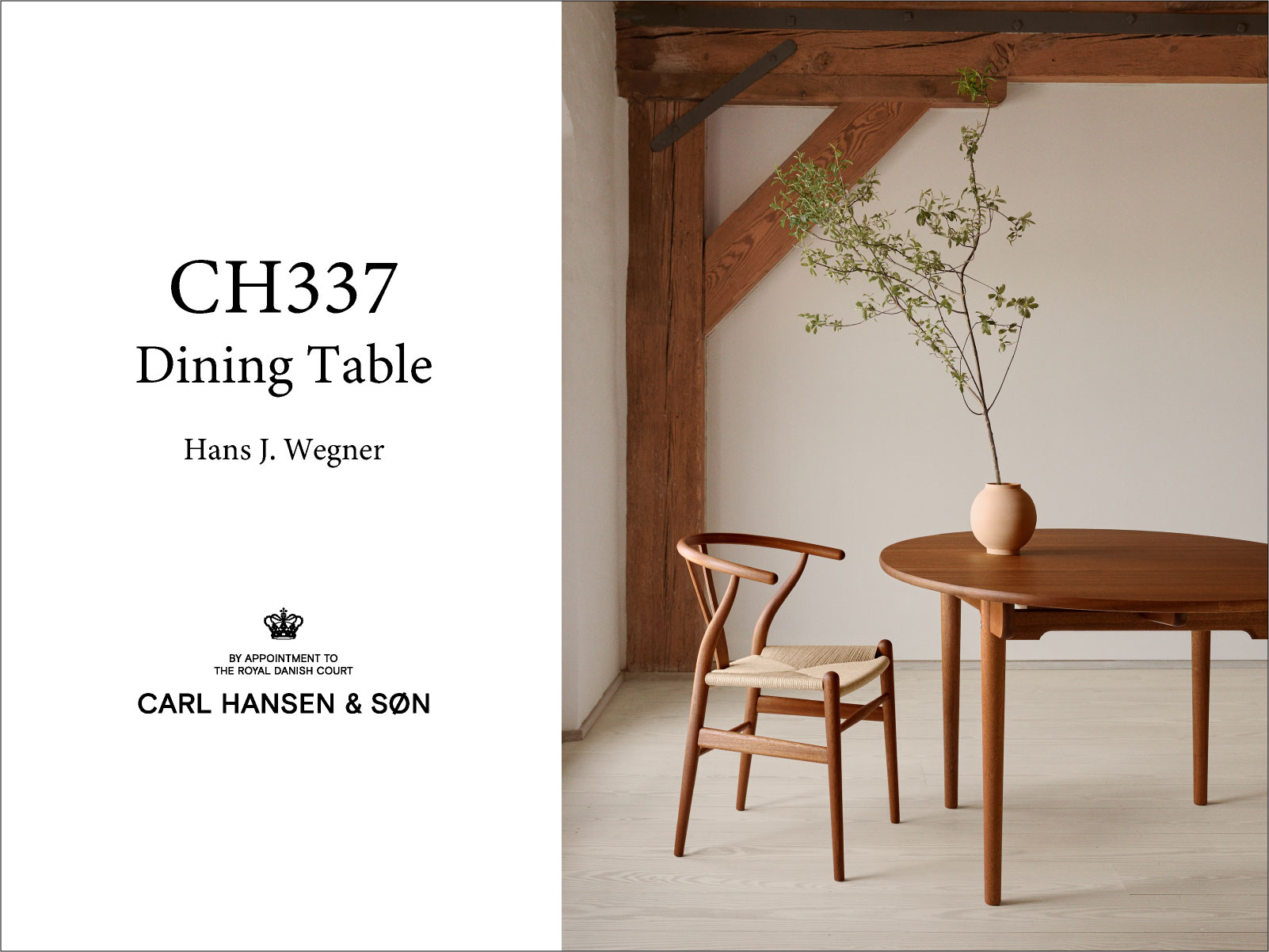 CARL HANSEN & SON （カールハンセン＆サン） CH337 ダイニングテーブル