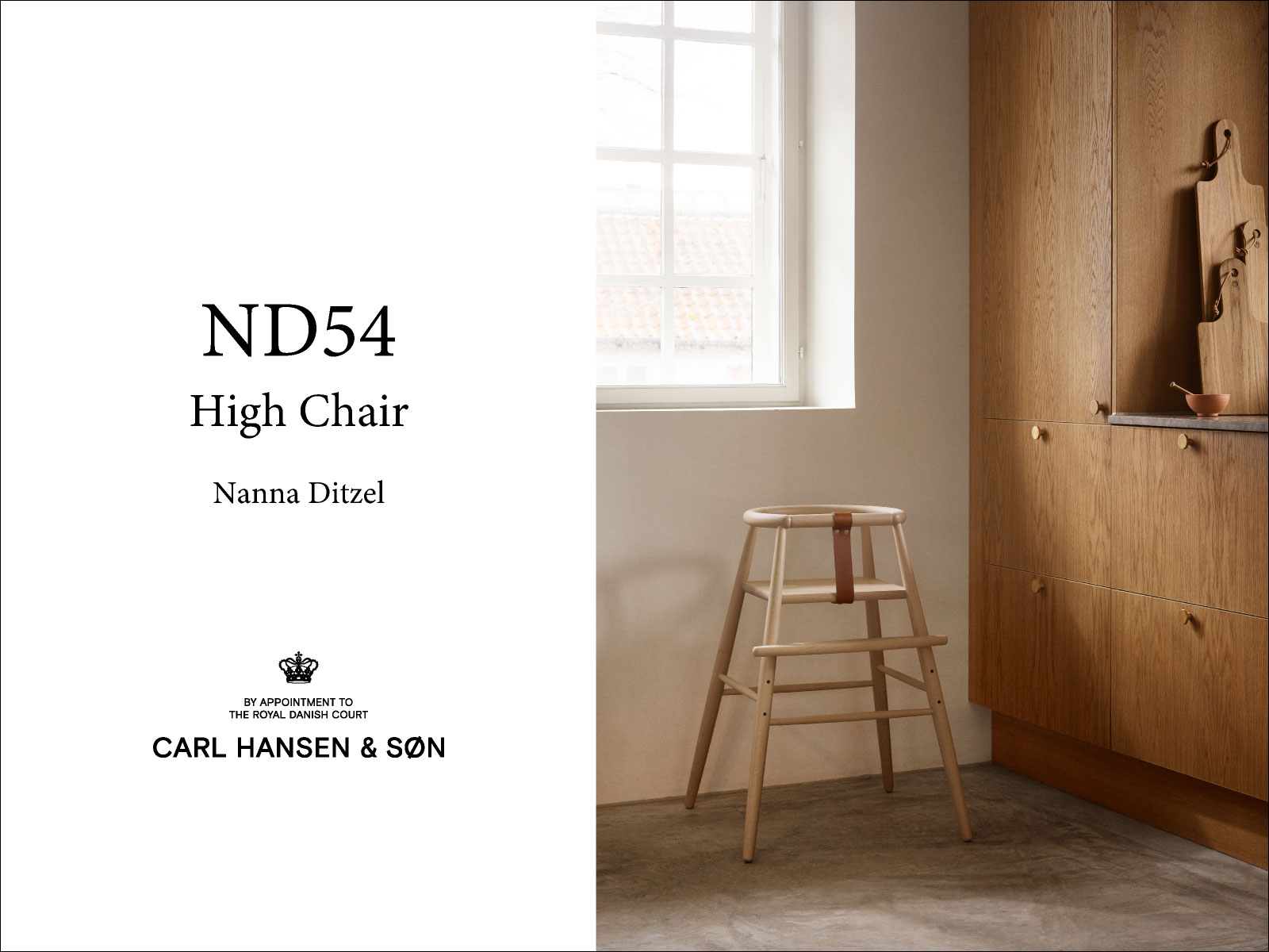 ND54 ハイチェア CARL HANSEN & SON（カール・ハンセン＆サン）