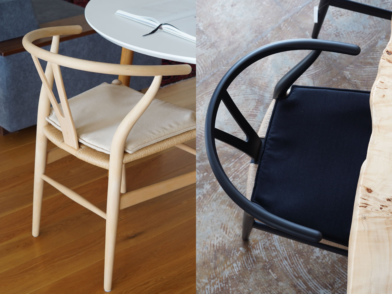 CARL HANSEN & SON（カールハンセン＆サン） CH24（Yチェア）専用 撥水シートクッションは3色展開