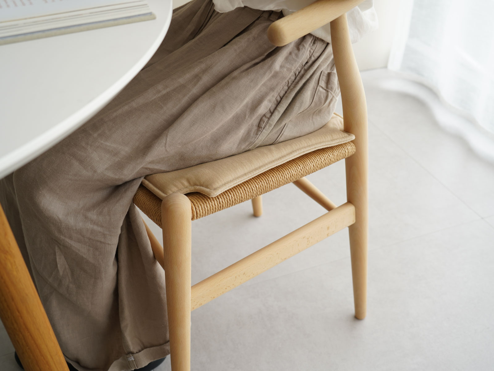 CARL HANSEN & SON（カールハンセン＆サン） CH24（Yチェア）専用 撥水シートクッション