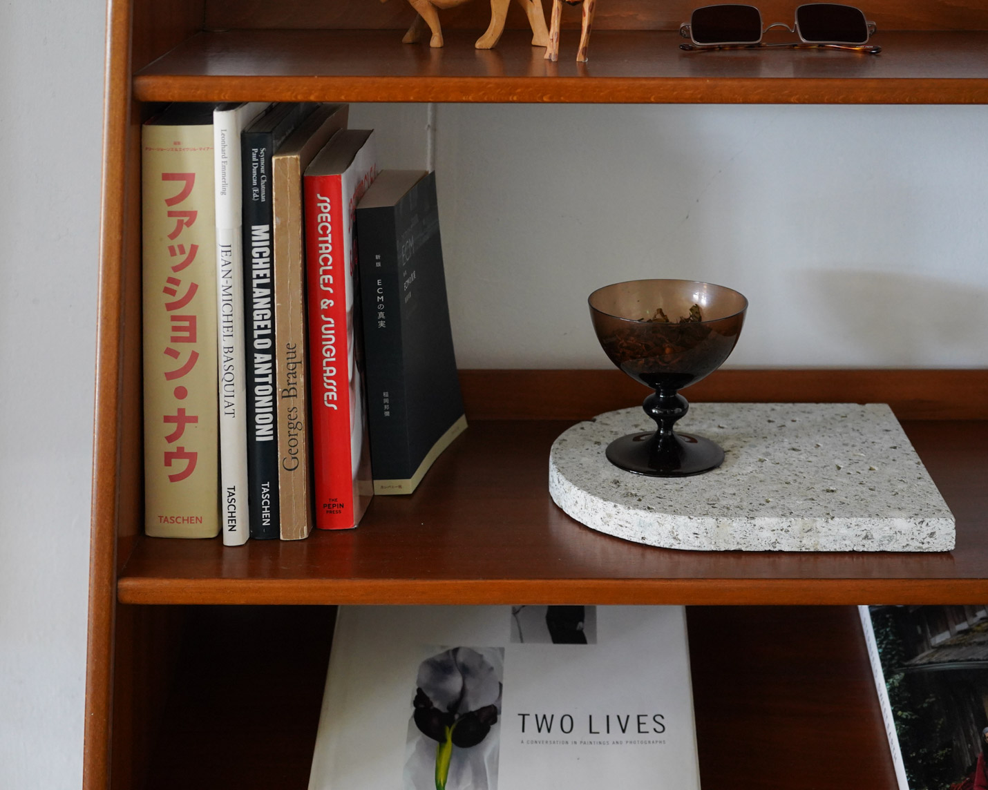 vanillaオリジナル大谷石ハーフラウンドプレート