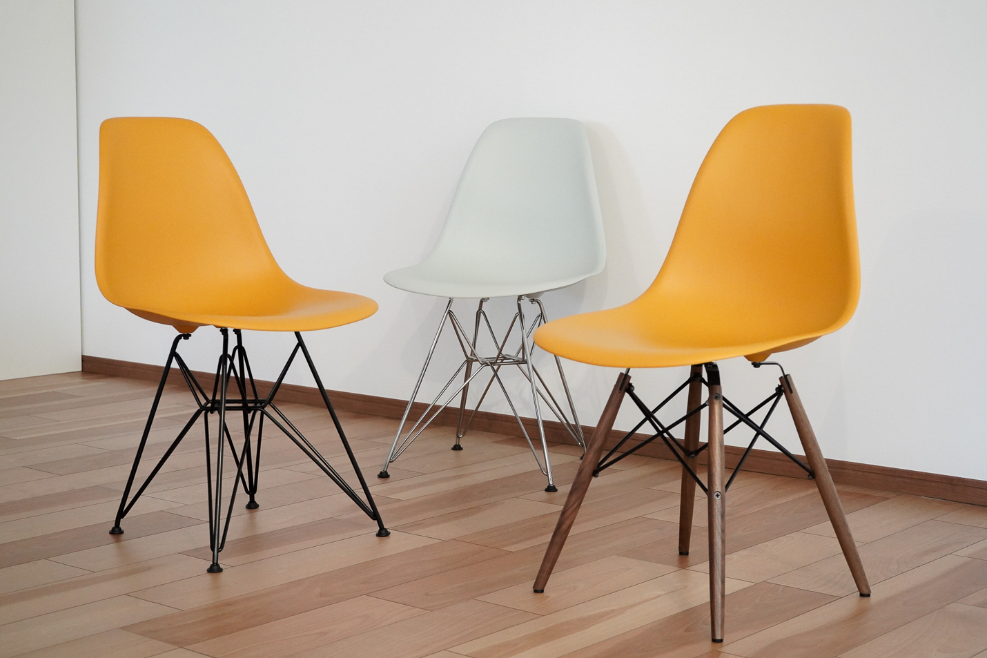 限定カラー Vitra EAMES シェルチェア イエロー - 椅子
