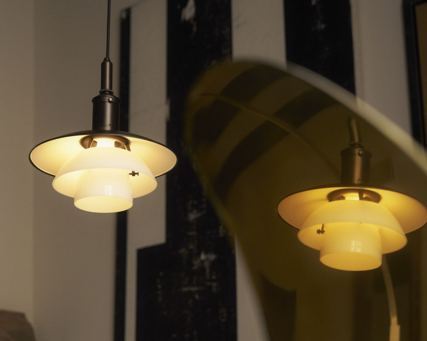 ルイスポールセン(Louis Poulsen) PH 3/3 エイジド・ブラス オパール ペンダント