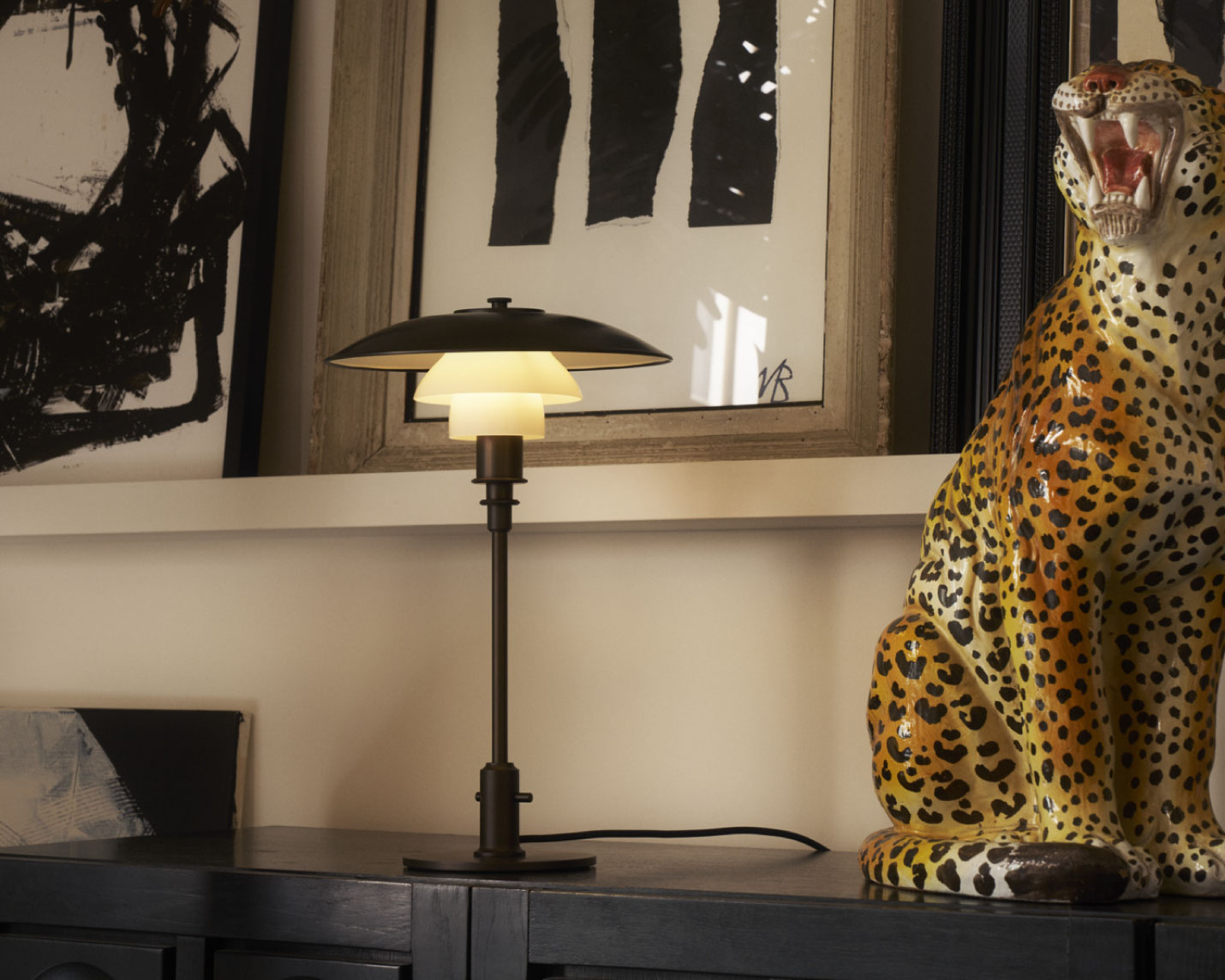 ルイスポールセン(Louis Poulsen) PH 3/2 エイジド・ブラス オパール テーブル