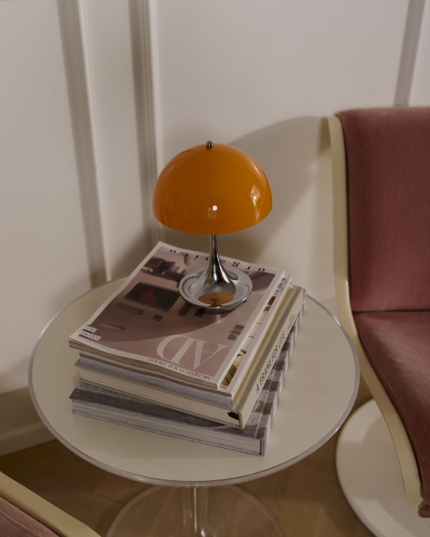 ルイスポールセン（Louis Poulsen） パンテラ 160 ポータブル V3 ORIGINALS オパール・オレンジ・クローム