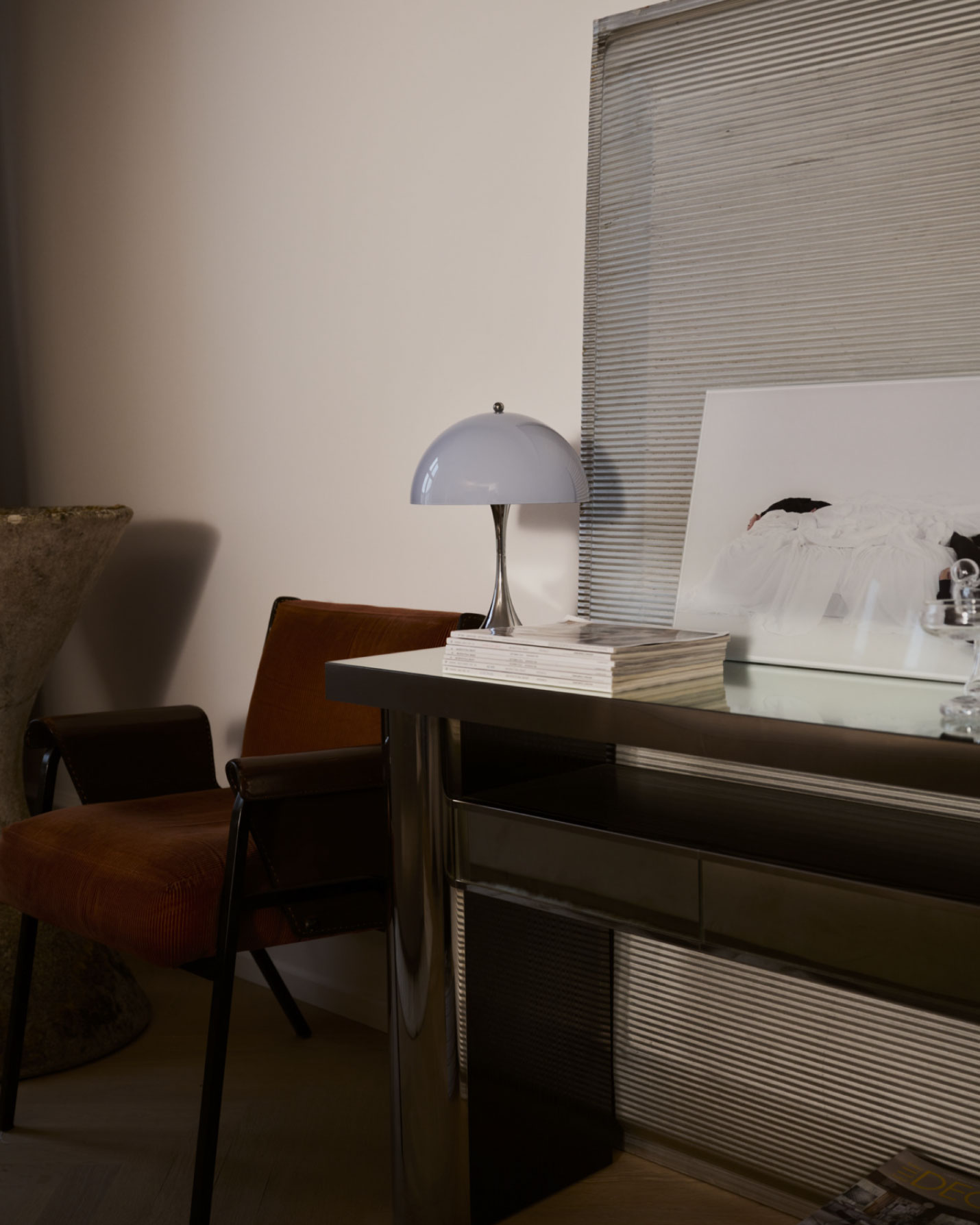 ルイスポールセン（Louis Poulsen） パンテラ 250 ポータブル ORIGINALS オパール・ブルー・グレー・クローム