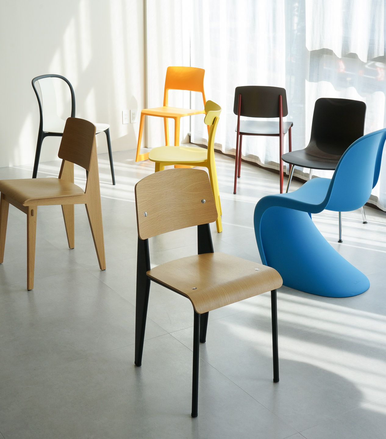 韓国家具【韓国で人気】ミッドセンチュリーVitra chair - ダイニングチェア