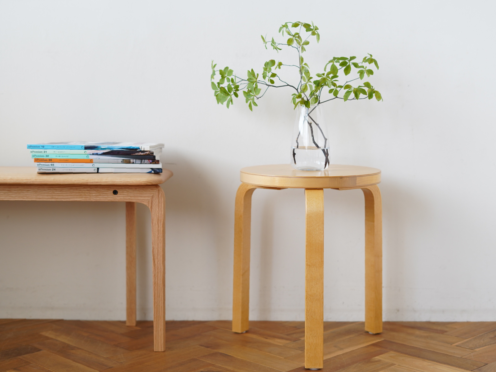 artek (アルテック)  3本脚 スツール stool60 ハニー