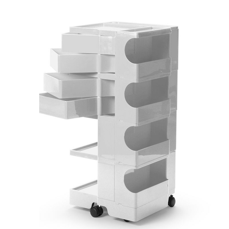 ボビーワゴン 4段4トレイ ホワイト | インテリアショップvanilla 