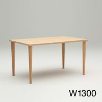 カリモク60+ ダイニングテーブル1300 ピュアビーチ［D36494AE］商品画像1