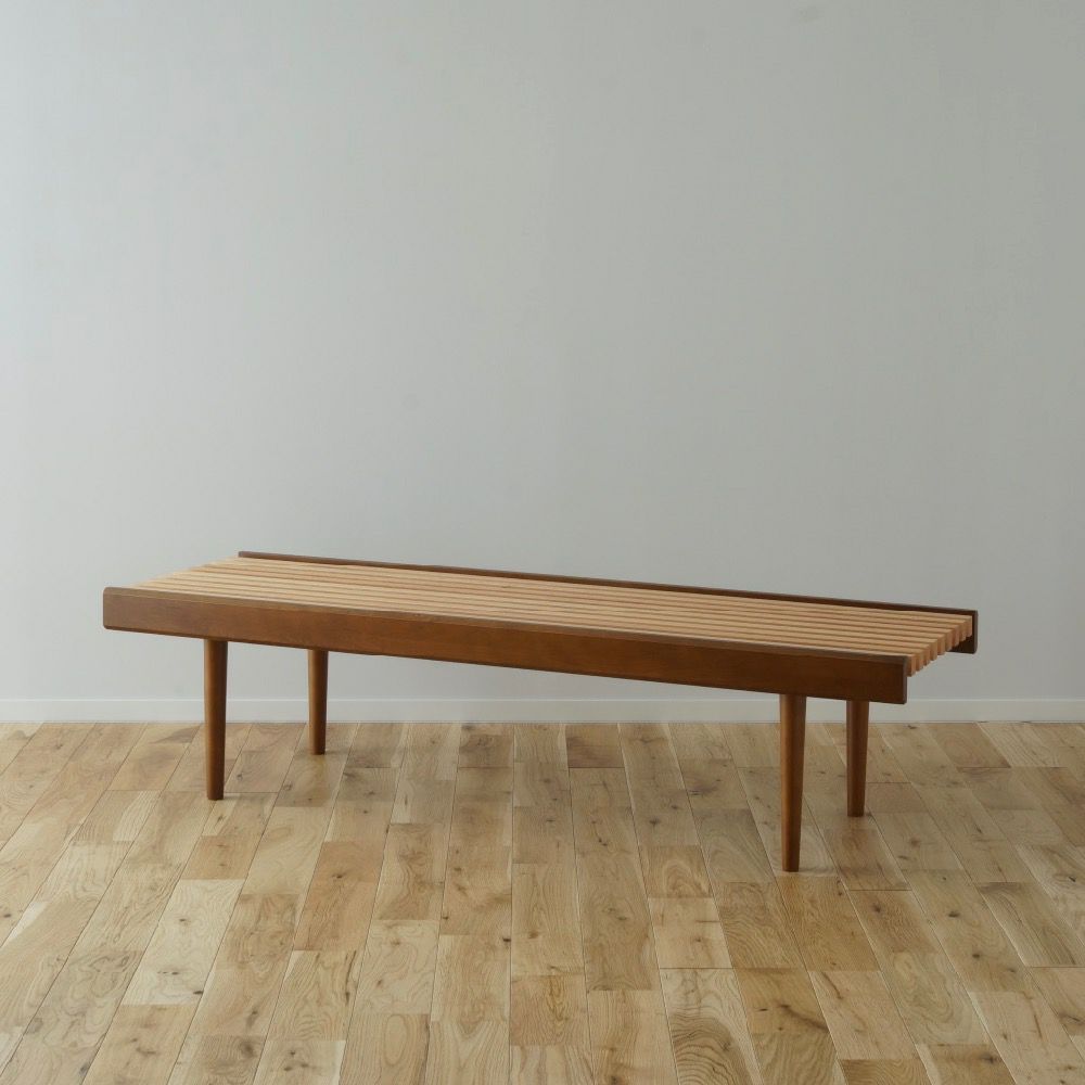 【美品】天然木スラットバックベンチ 美品】天然木スラットバックベンチ 【公式通販】