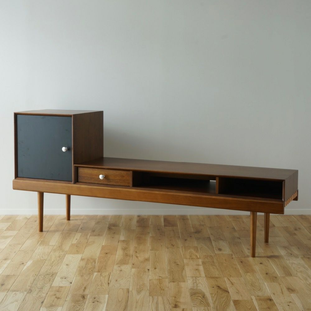 【未使用品】テレビ台 SH-09-LMS180-SBO-LF2 シンプルで美しいスタイリッシュなテレビ台