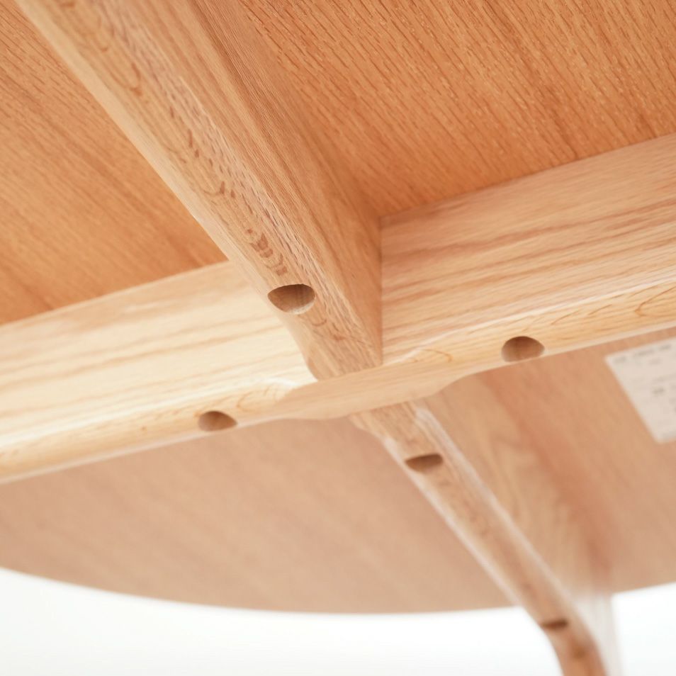 マルニ60+ オークフレームラウンドテーブル100 商品画像6