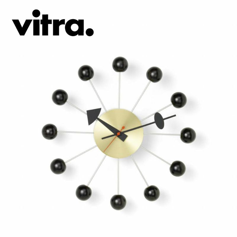 Vitra（ヴィトラ） ネルソン ボールクロック ブラック商品画像1