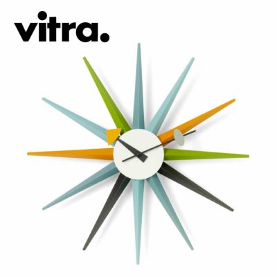 Vitra（ヴィトラ） ネルソン サンバーストクロック マルチカラー
