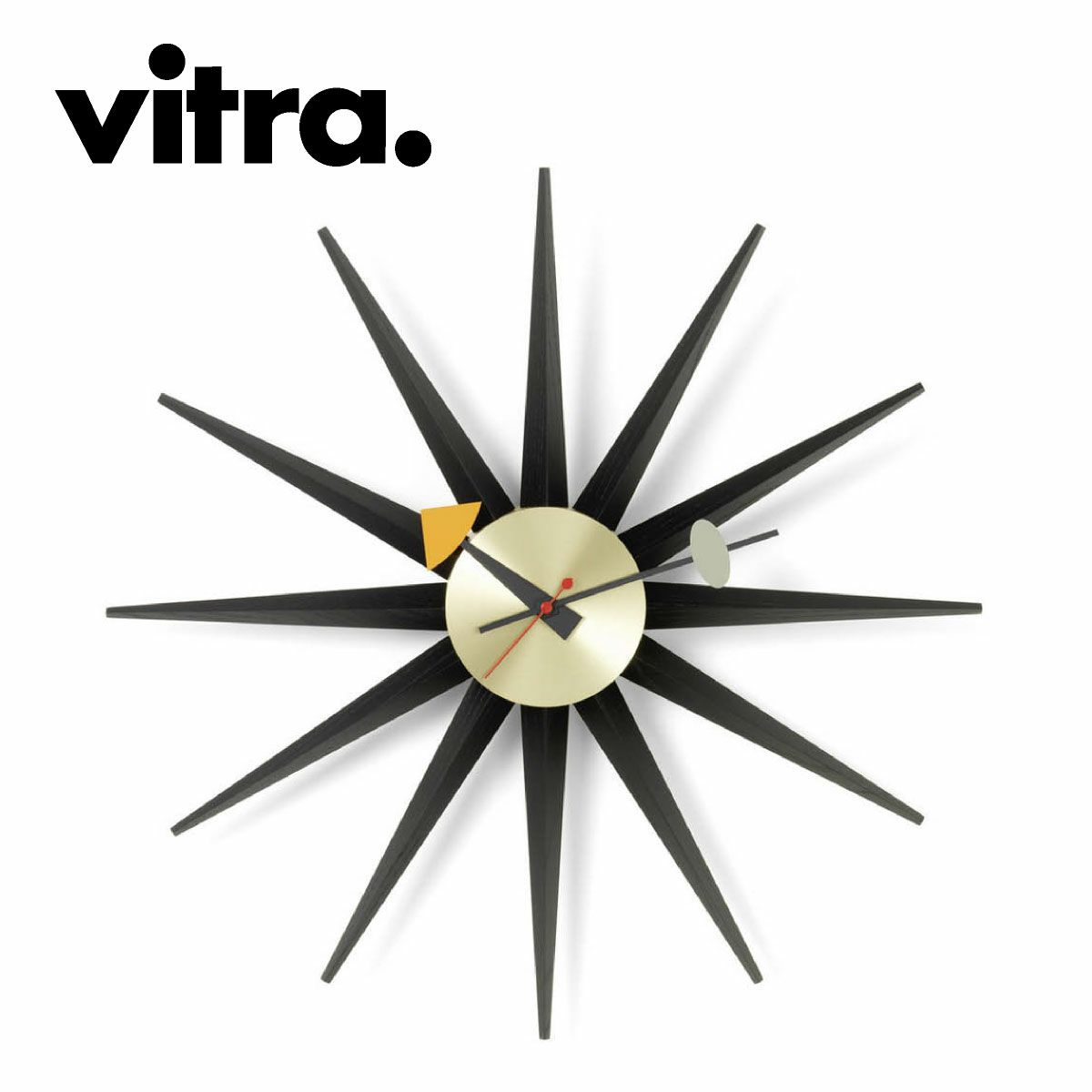 Vitra（ヴィトラ） ネルソン サンバーストクロック ブラック商品画像1