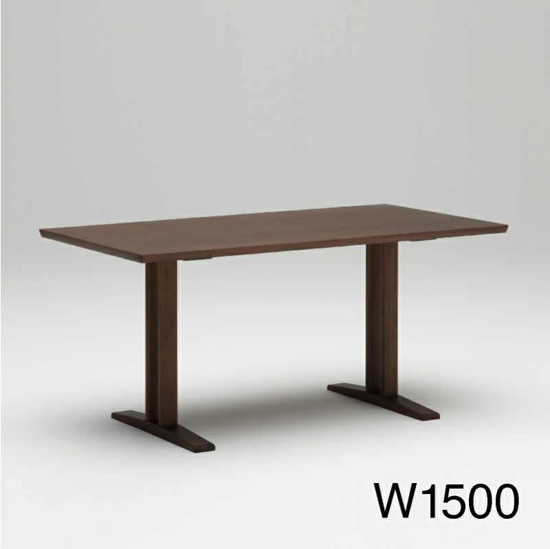 カリモク60+ ダイニングテーブルT 1500 モカブラウン［D36543MK］商品画像1