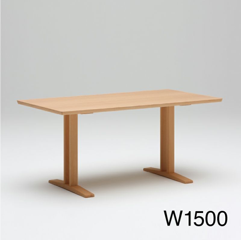 カリモク60+ ダイニングテーブルT 1500 ピュアビーチ［D36543AE 