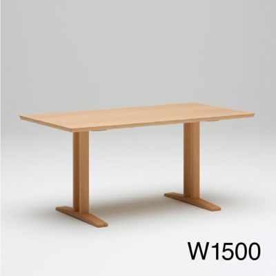 カリモク60+ ダイニングテーブルT 1500 ピュアビーチ［D36543AE］