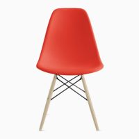 ハーマンミラー（Hermanmiller）イームズ サイドシェルチェア DSW レッド ブラックベース メープル［DSW. BK UL ZE E8］