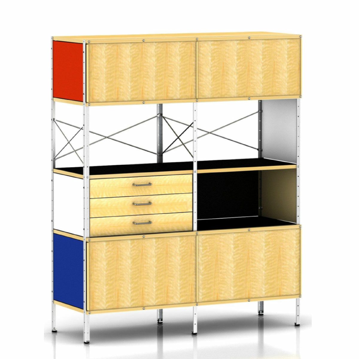 Eames イームズ ESU420 ストレージユニット シェルフ ラック タン Eames イームズ ESU420 ストレージユニット シェルフ ラック タン