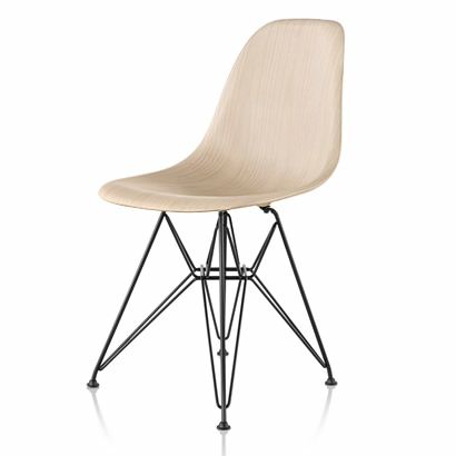 イームズ ウッドシェルチェア サイドチェア DWSR ホワイトアッシュ