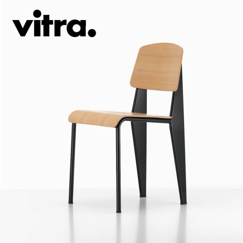 Vitra（ヴィトラ） スタンダードチェア（Standard Chair）ディープブラック（Deep Black）商品画像1