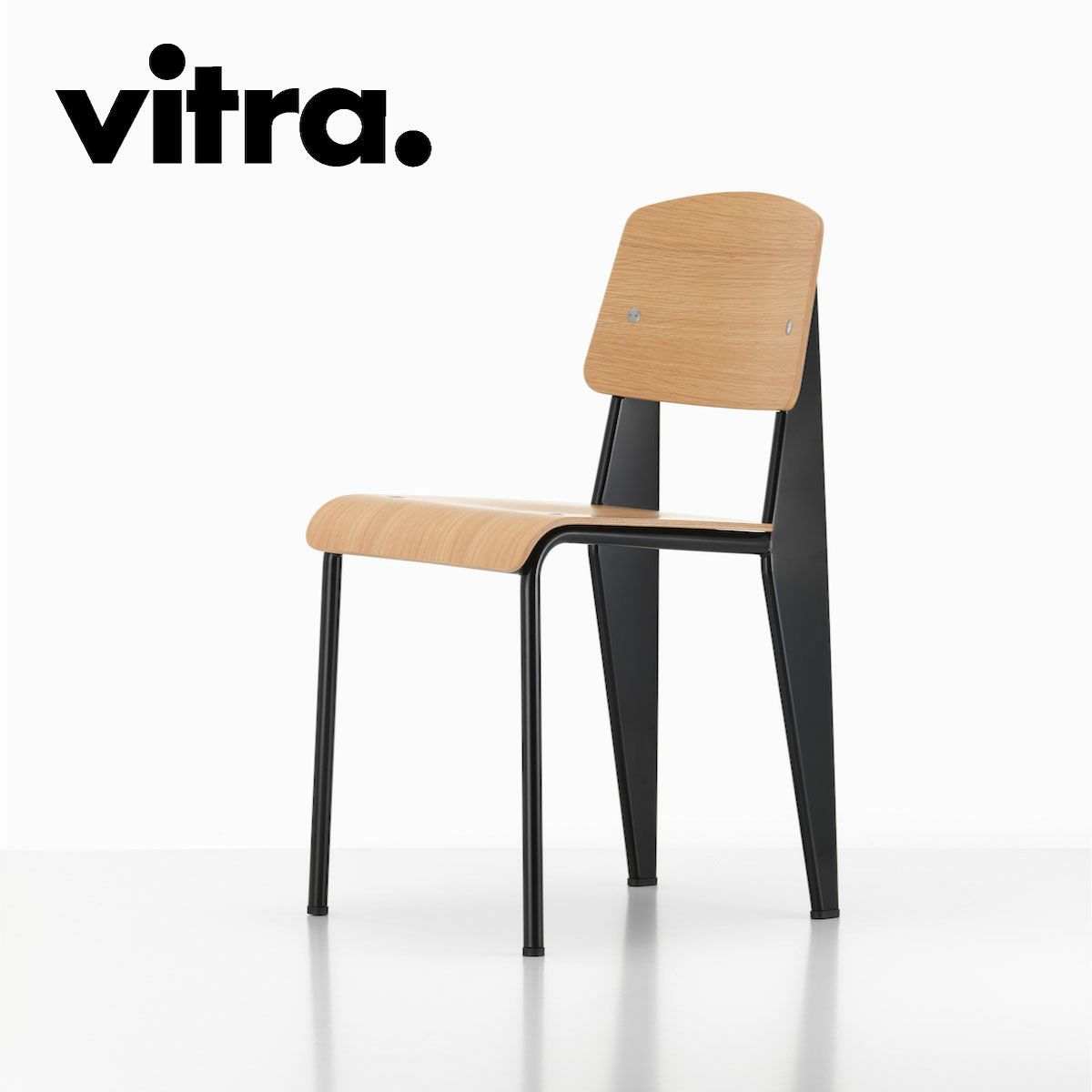 Vitra（ヴィトラ） スタンダードチェア（Standard Chair）ディープブラック（Deep Black）商品画像1