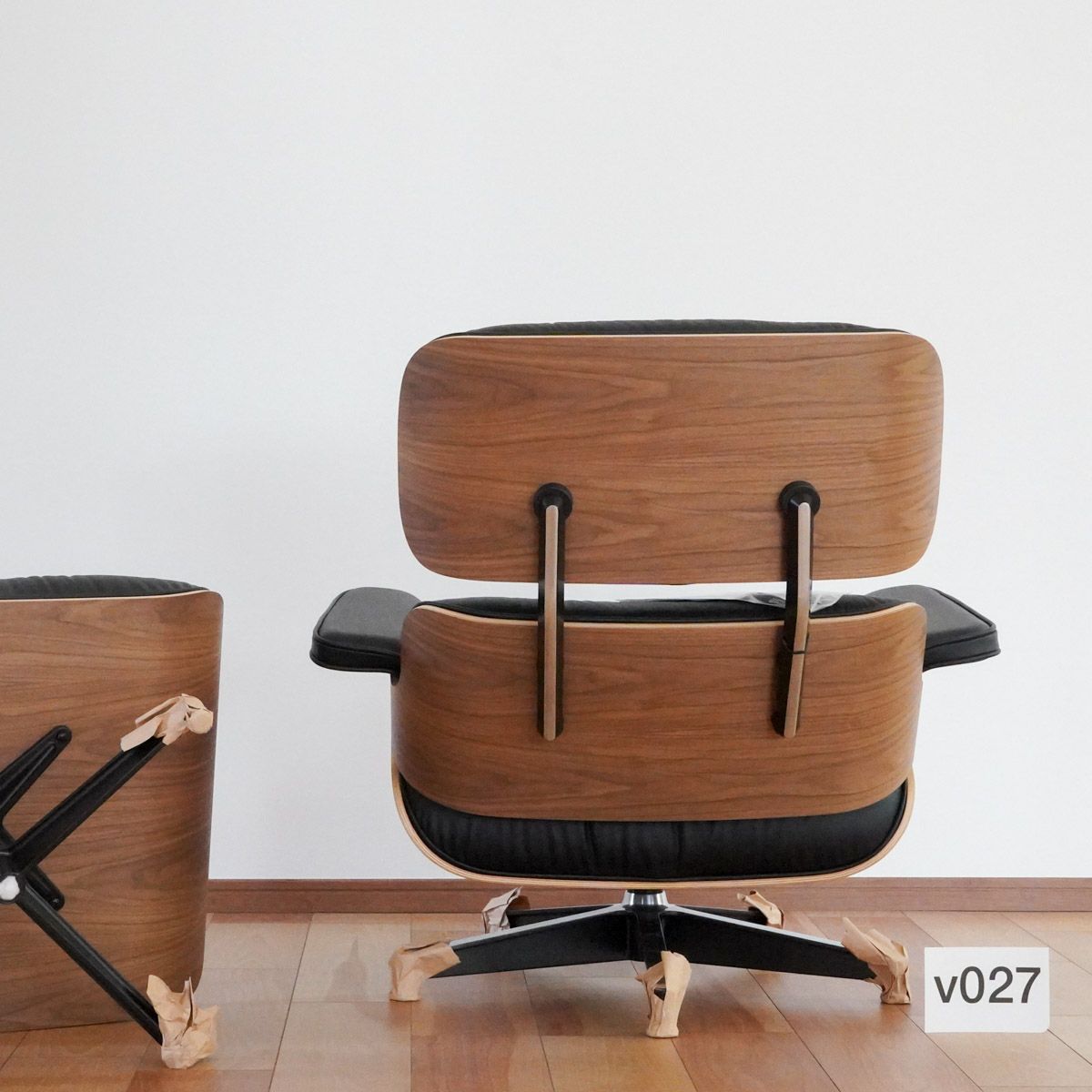 イームズ ラウンジチェア＆オットマン ウォールナット［ES67071-OU2109］