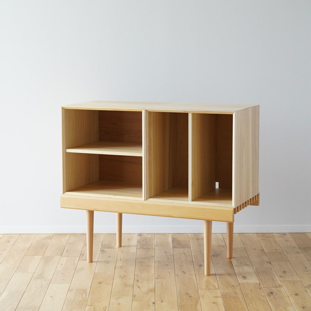 826STANDARD UNIT84cm ローボードKセット ウッドレッグ [B1B1S2SW] ナチュラル 商品画像2