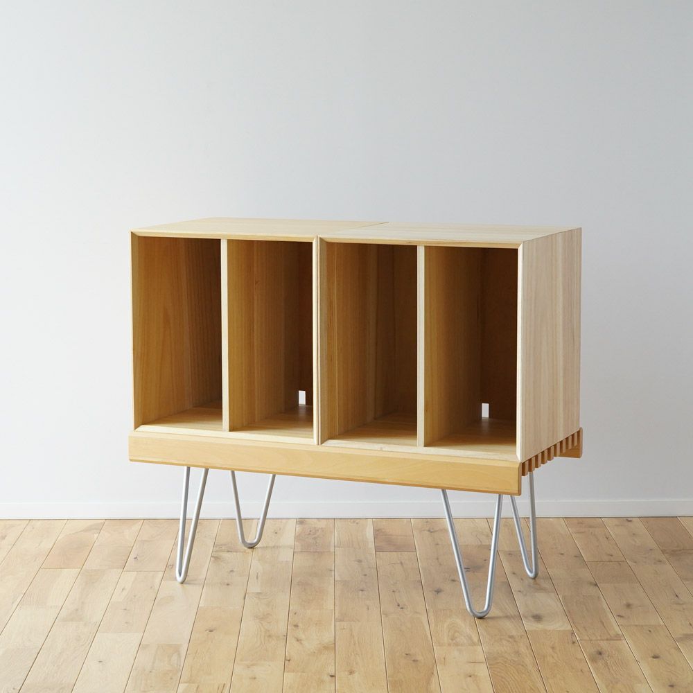 826STANDARD UNIT84cm ローボードKセット ヘアピンレッグ [B1B1S2SH