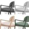 カリモクニュースタンダード キャストールローチェアパッド （Karimoku New Standard Castor Low Chair Pad）[W3440B] 商品画像4