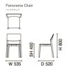 カリモクニュースタンダード パノラマチェア （Karimoku New Standard Panorama Chair）[C3425A] 商品画像2