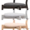 カリモクニュースタンダード キャストールチェアプラスパッド （Karimoku New Standard Castor Chair Plus Pad）[C3435B] 商品画像5