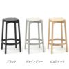 カリモクニュースタンダード キャストールバースツール LOW（Karimoku New Standard Castor Barstool）[P3406A] 商品画像3