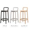 カリモクニュースタンダード キャストールバースツール ウィズバックレスト LOW（Karimoku New Standard Castor Barstool with Backrest）[P3406B] 商品画像3