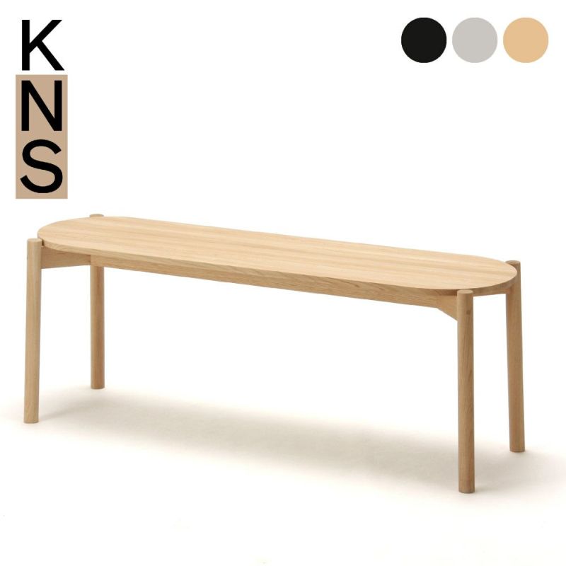 カリモクニュースタンダード キャストールダイニングベンチ （Karimoku New Standard Castor Dining Bench）[C349WA]商品画像1