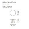 カリモクニュースタンダード カラーウッドプレーン MEDIUM ペールナチュラル（Karimoku New Standard Colour Wood Plain MEDIUM）［T341DCZN］ 商品画像2