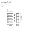 カリモクニュースタンダード アーカイブシェルフ 80（Karimoku New Standard Archive Shelf 80）[Q342EJ] 商品画像5