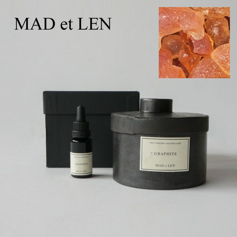 MAD et LEN（マドエレン） ポプリ/アンバー（琥珀樹脂） プチサイズ/C商品画像1