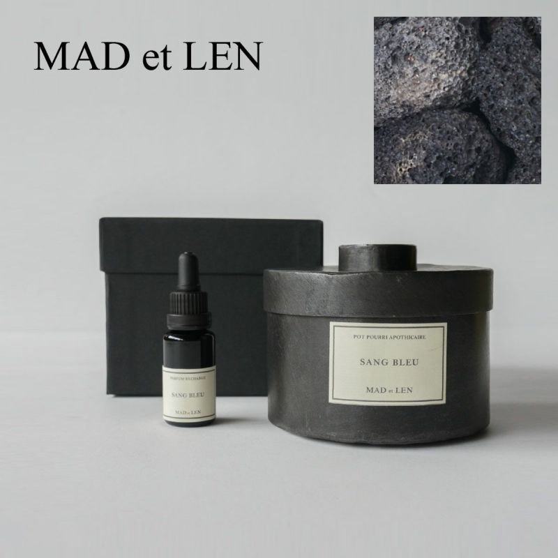 MAD et LEN（マドエレン） ポプリ/ラバロック（溶岩石） プチサイズ/B