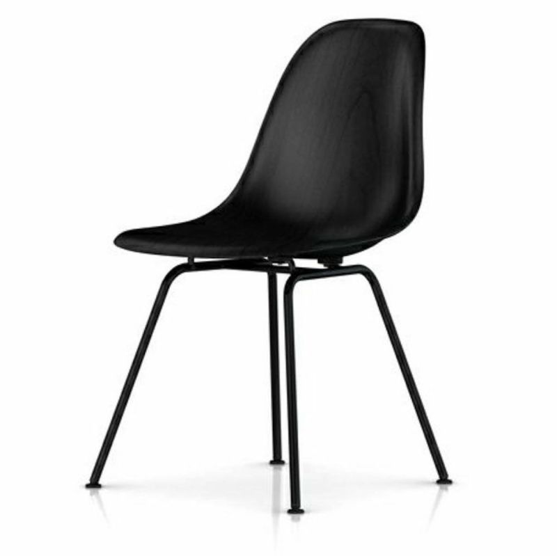 ハーマンミラー（Hermanmiller）イームズ ウッドシェルチェア サイドチェア DWSX エボニー ブラックベース［DWSX. BK EN E8］